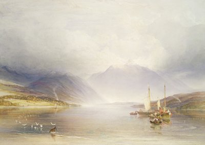 Loch Etive, Argyllshire da A.V. Copley Fielding